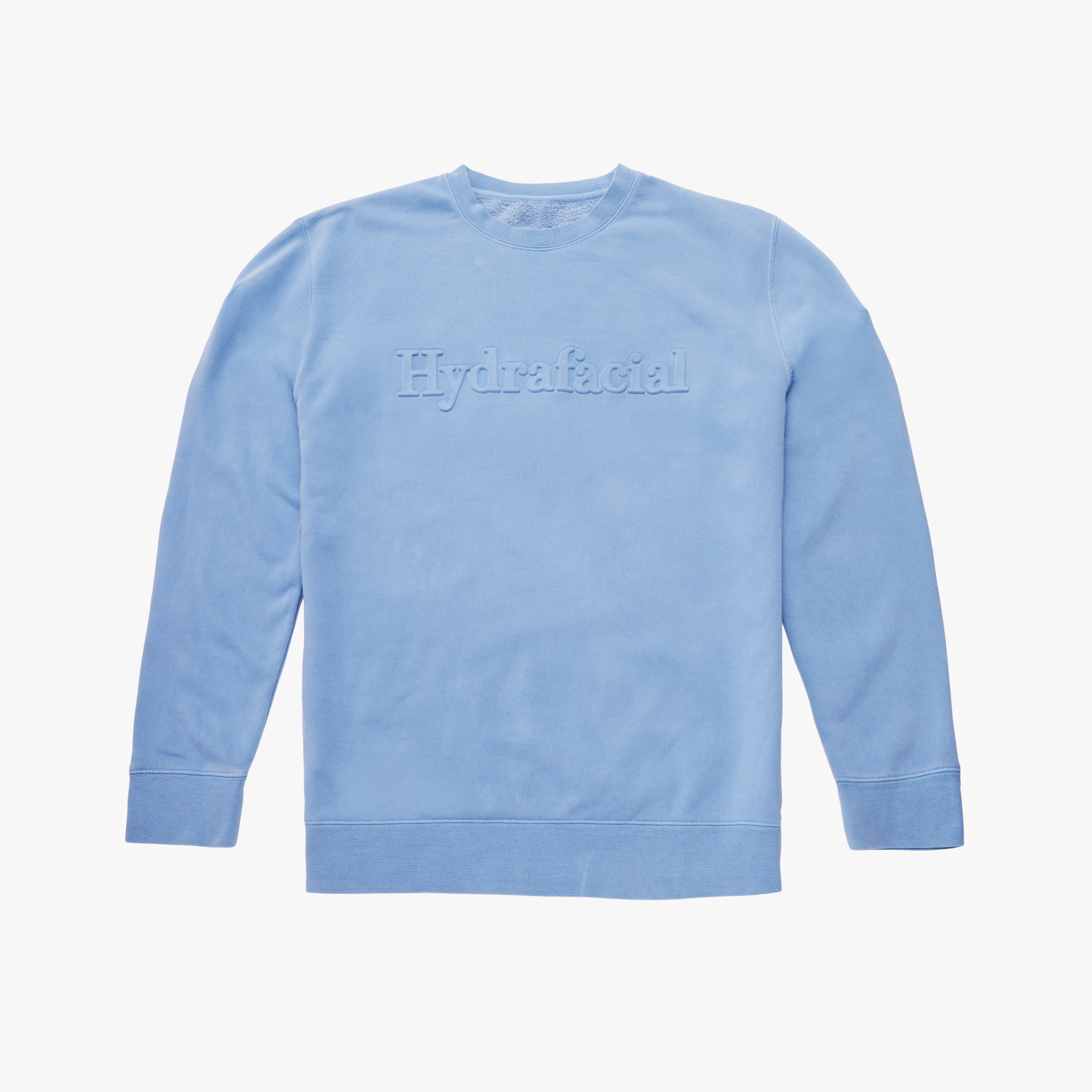 Hydrafacial Blue Crewneck, Large