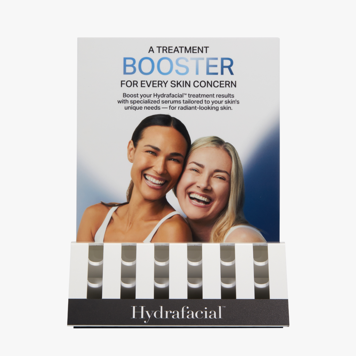 Hydrafacial Acrylic Booster Display