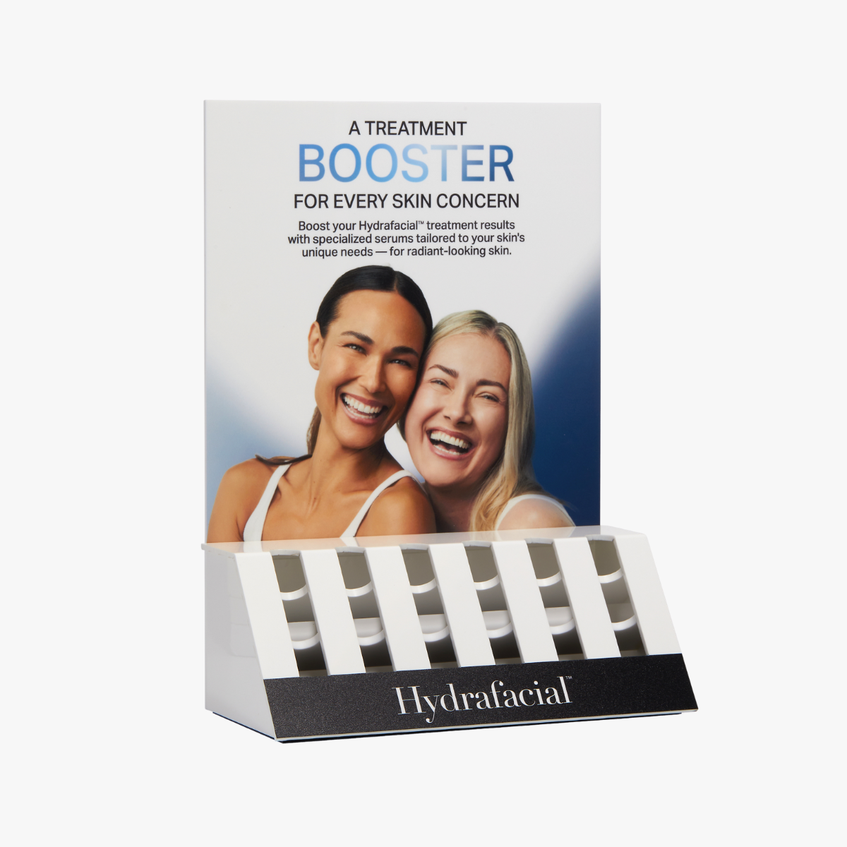 Hydrafacial Acrylic Booster Display
