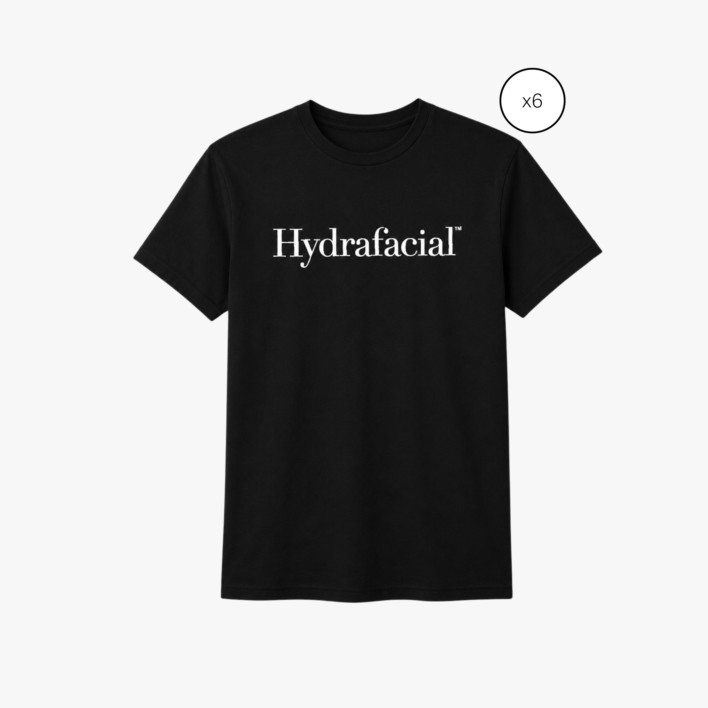 Hydrafacial Black T-Shirt Bundle